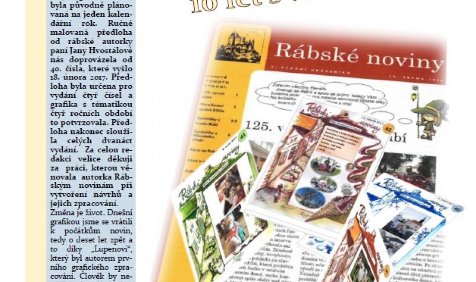 Aktualita Rábské noviny č.52 prosinec/2020