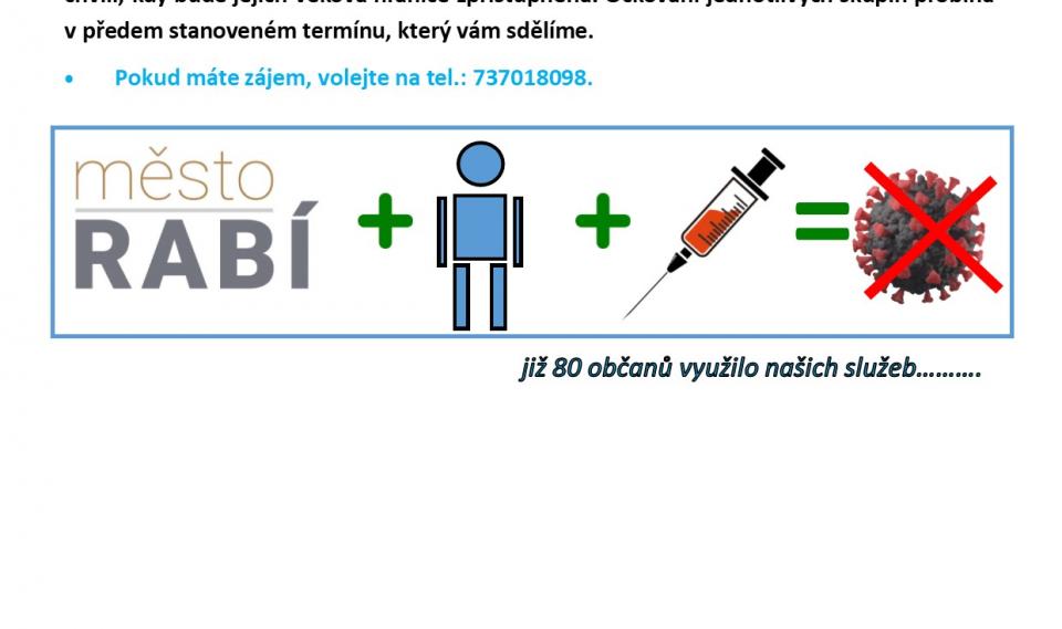 Aktualita Očkování proti COVID 19