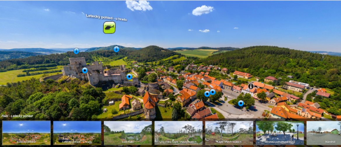 Virtuální prohlídka Rabím Virtuální prohlídka Rabím